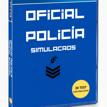 Curso Simulacros Oficial de Policía