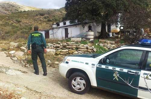 Tres detenidos por robar cerdos en una granja de Faraján en Ronda