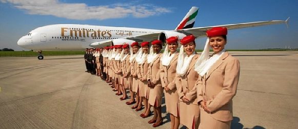 La empresa Emirates busca trabajadores en el área de seguridad