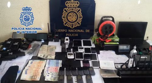 La Policía Nacional desarticula un grupo de butroneros que preparaba el asalto a un chalet de lujo en Vélez-Málaga