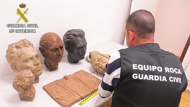 Golpe al tráfico de esculturas robadas en Valencia