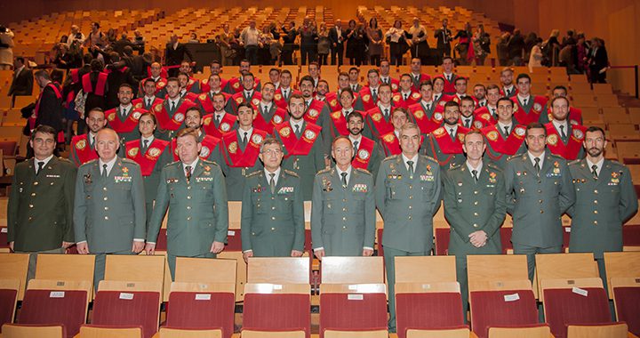 Graduados los primeros guardias civiles titulados en Ingeniería de la Seguridad