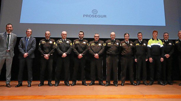 Prosegur reconoció la profesionalidad de quince se sus trabajadores del País Vasco