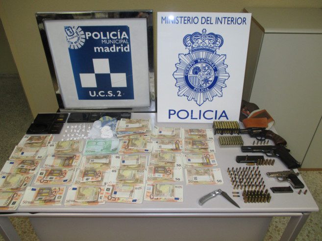 Desmantelado uno de los puntos de venta de droga más activos de Madrid