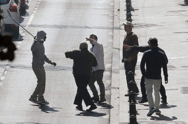 Detenido por agredir con una escoba a peatones en Valencia