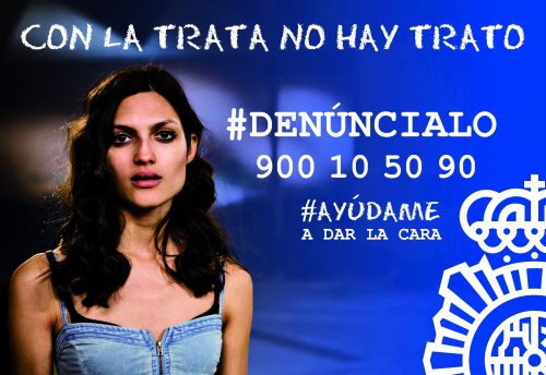 La Policía Nacional lanza la mayor campaña en redes sociales y medios de comunicación para luchar contra la trata de mujeres