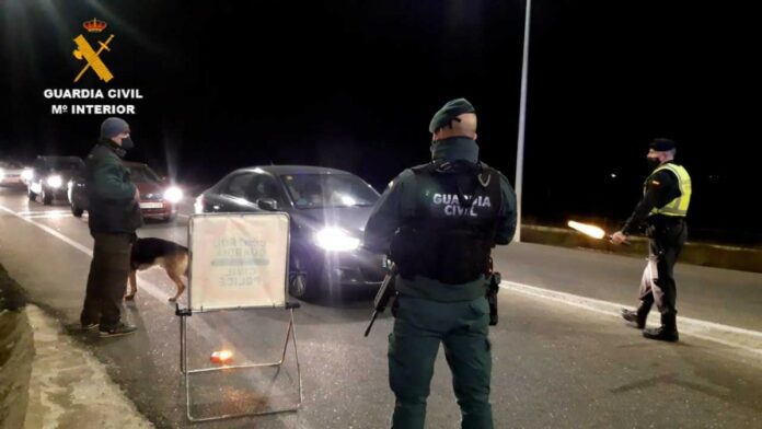 Cinco detenidos en un operativo especial de la Guardia Civil en la comarca de La Sagra
