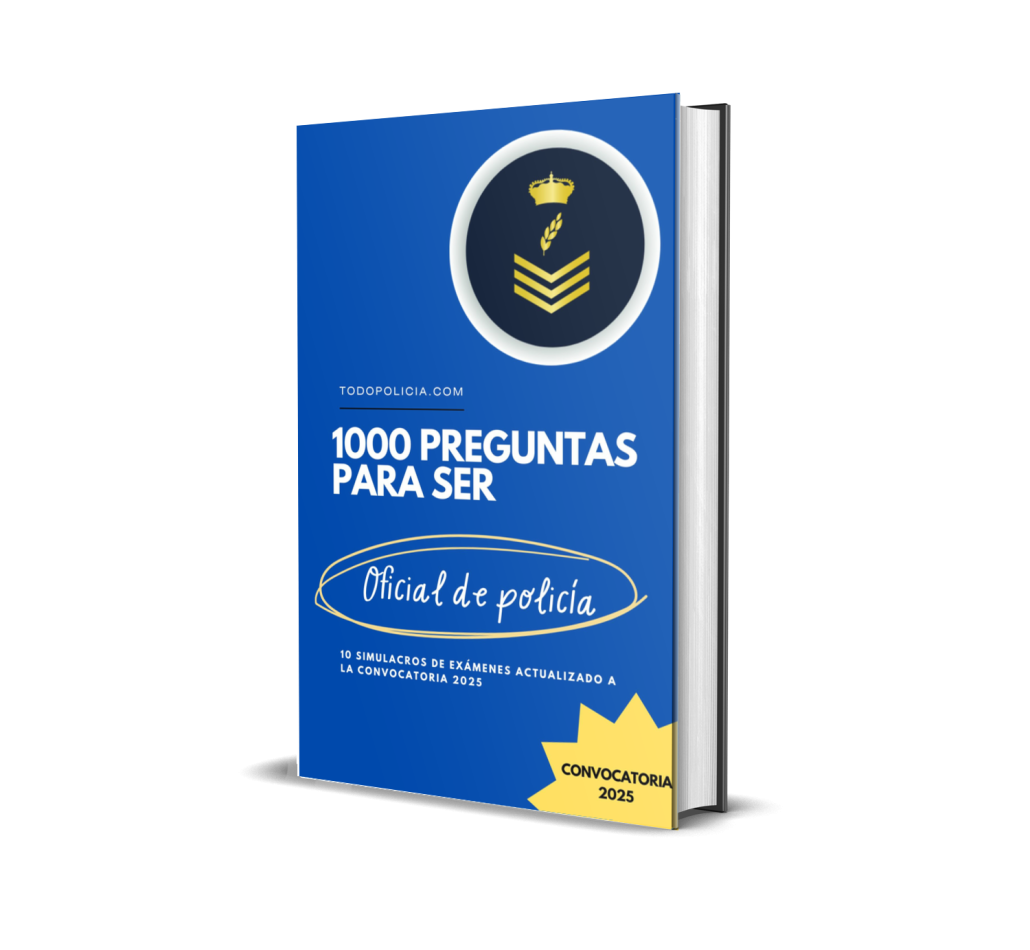 1000 preguntas para ser Oficial de Policía